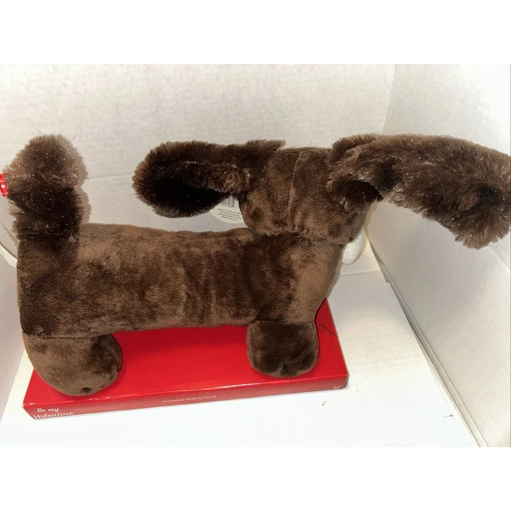 Be My Valentine Animated Signing Dog Friend - Kmart Vintage